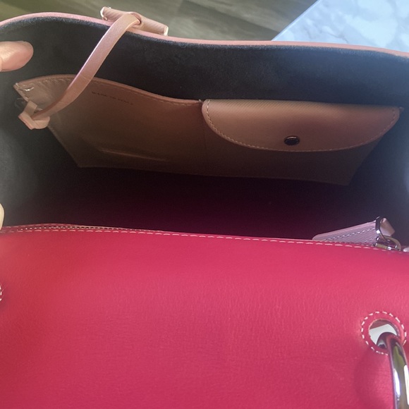 🇬🇧✨BURBERRY✨TRENCH CALFSKIN PINK CROSSBODY/TOP HANDLE✨with COA - Picture 8 of 17